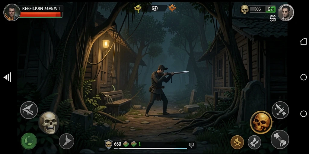Gameplay menegangkan dengan elemen Horror yang mendalam.