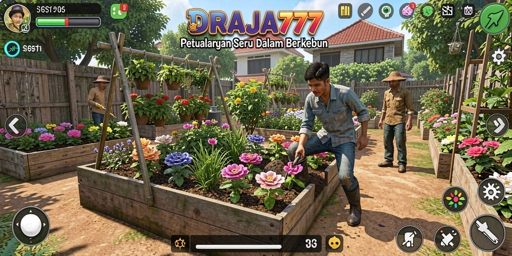 Tampilan gameplay DRAJA777 yang seru dan interaktif.