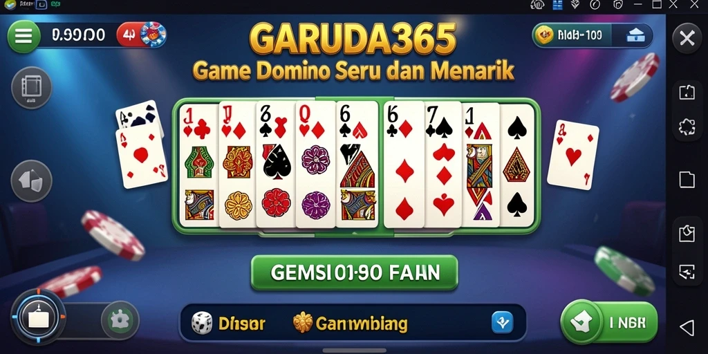 Tampilan gameplay GARUDA365 yang seru dan menarik.