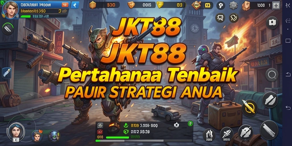 Tampilan gameplay JKT88 yang mendebarkan di Tower Defense.