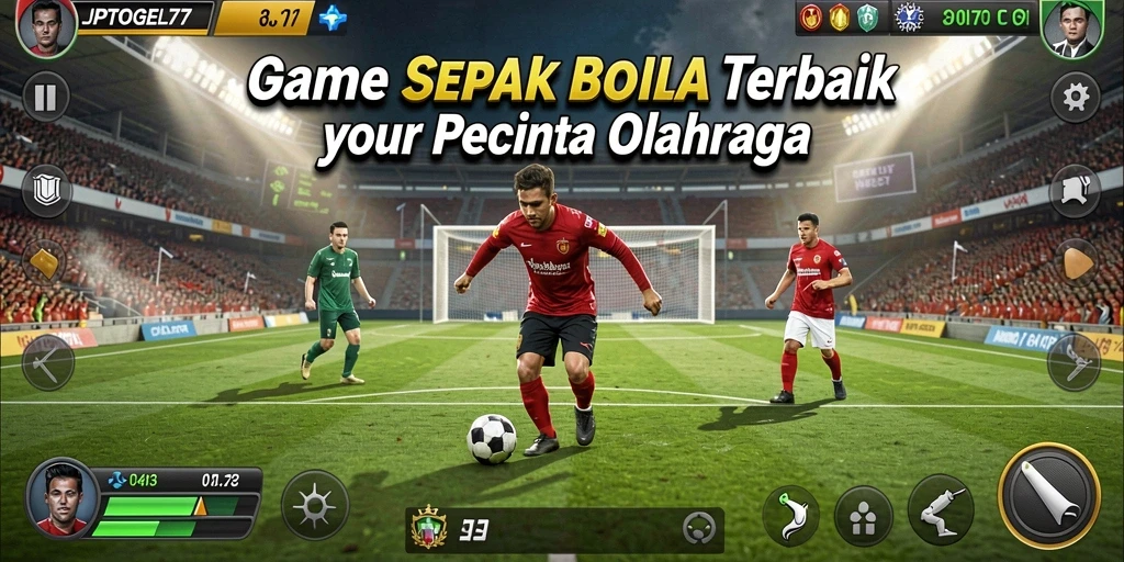 Screenshot gameplay JPTOGEL77 yang menampilkan aksi seru di lapangan.