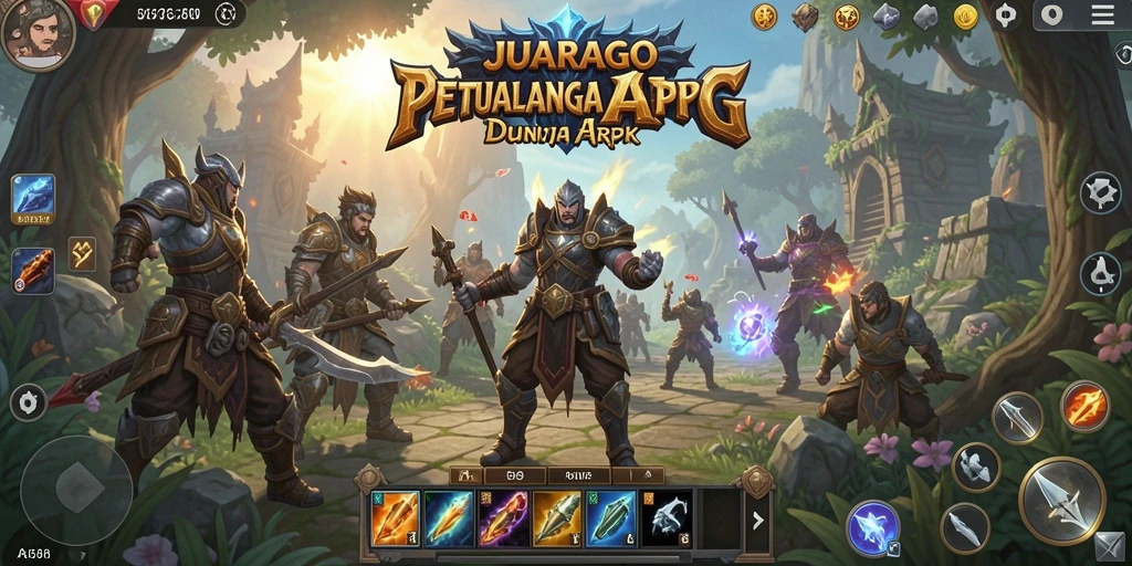 Tampilan gameplay JUARAGO yang penuh aksi dan seru.