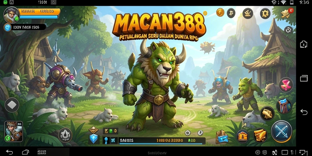 Tampilan mendebarkan saat berkelahi di dunia <strong>MACAN388</strong>.