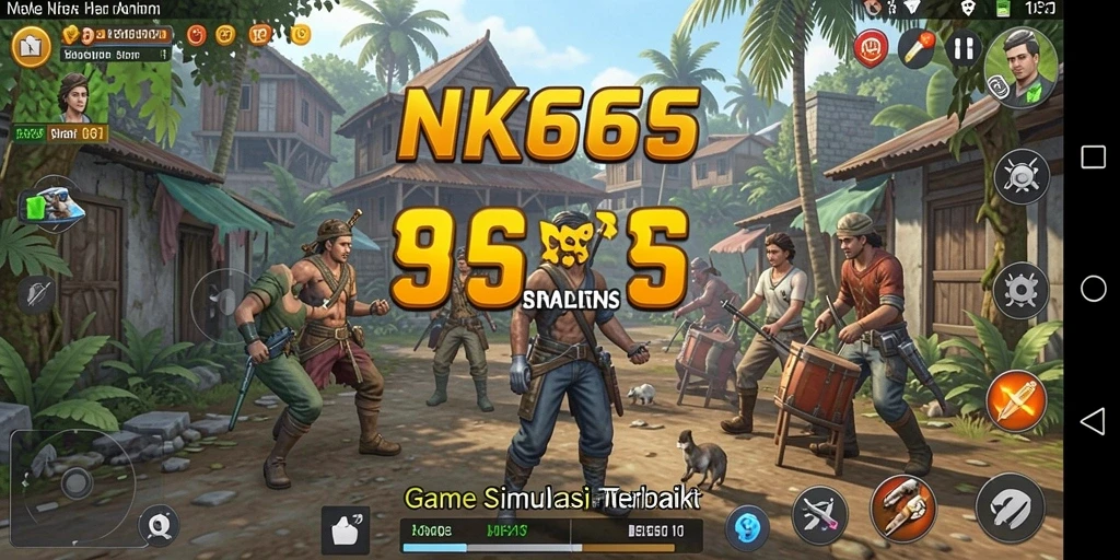 Tampilan menarik gameplay NK666 menunjukkan pengalaman simulasi yang mendalam.
