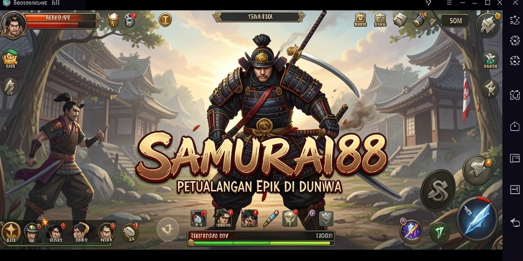 Tampilan gameplay SAMURAI88 yang mendebarkan dan penuh aksi.