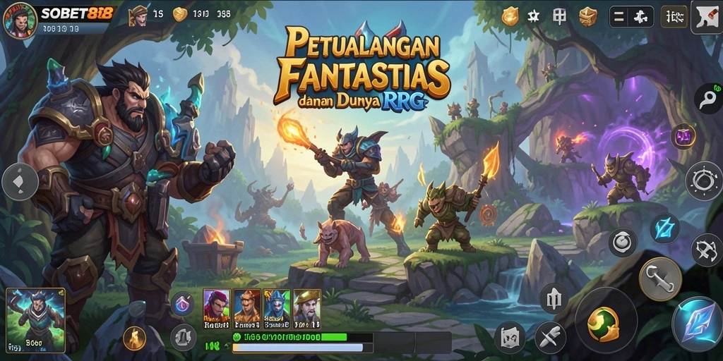 Tampilan gameplay SOBET88 yang menakjubkan dan mendebarkan.