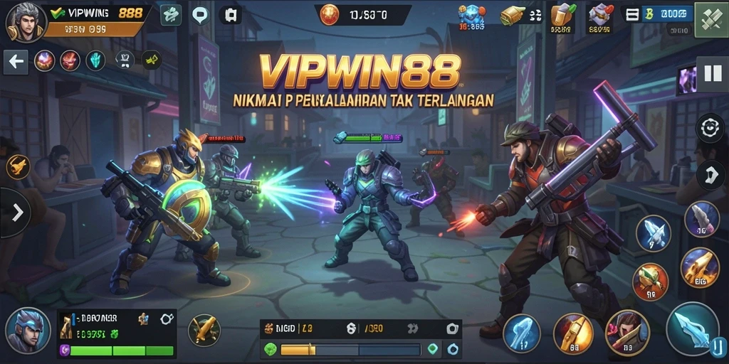 Tampilan gameplay menarik dari VIPWIN88 yang menunjukkan karakter dan lingkungan game Idle.